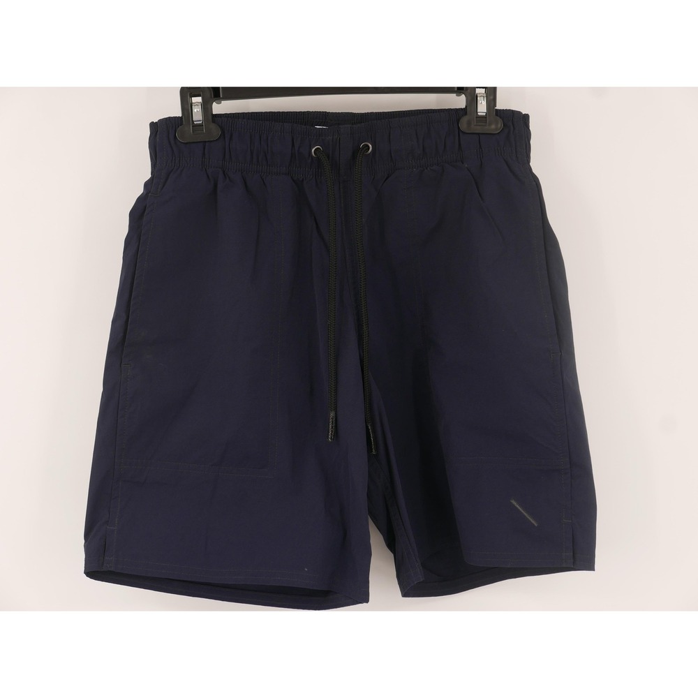 Saturdays New York City Swim Shorts Blue Lined Stretch Drawstring Men's XS 30